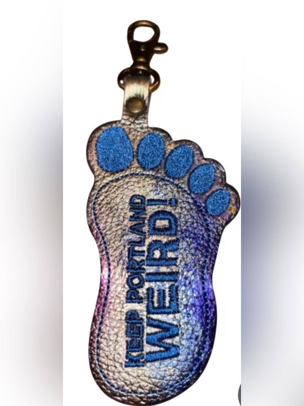 Portland Leather Keep Portland Weird Foot - Aurora